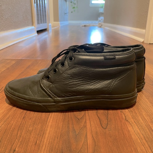 Vans | Shoes | Vintage Vans Italian Leather Chukka | Poshmark